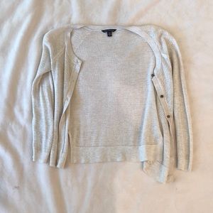 American Eagle Outfitters Cream Sweater